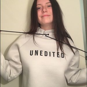 (RARE) Unedited Scuba Knit Hoodie